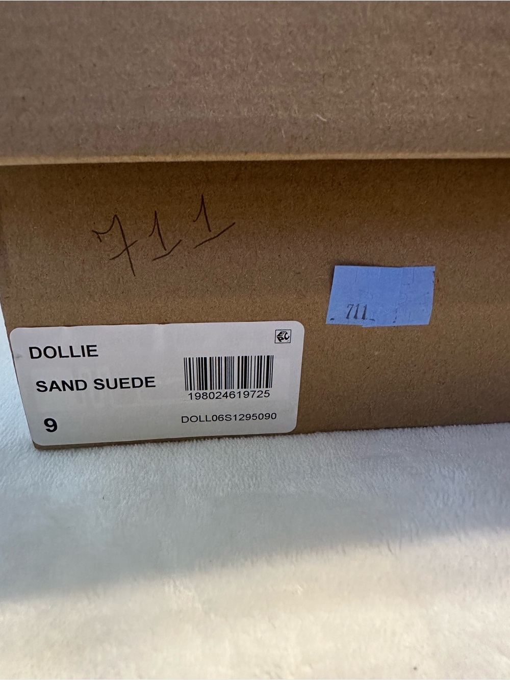 Steve Madden Blush Pink Suede Western Knee Boots - Picture 8 of 8